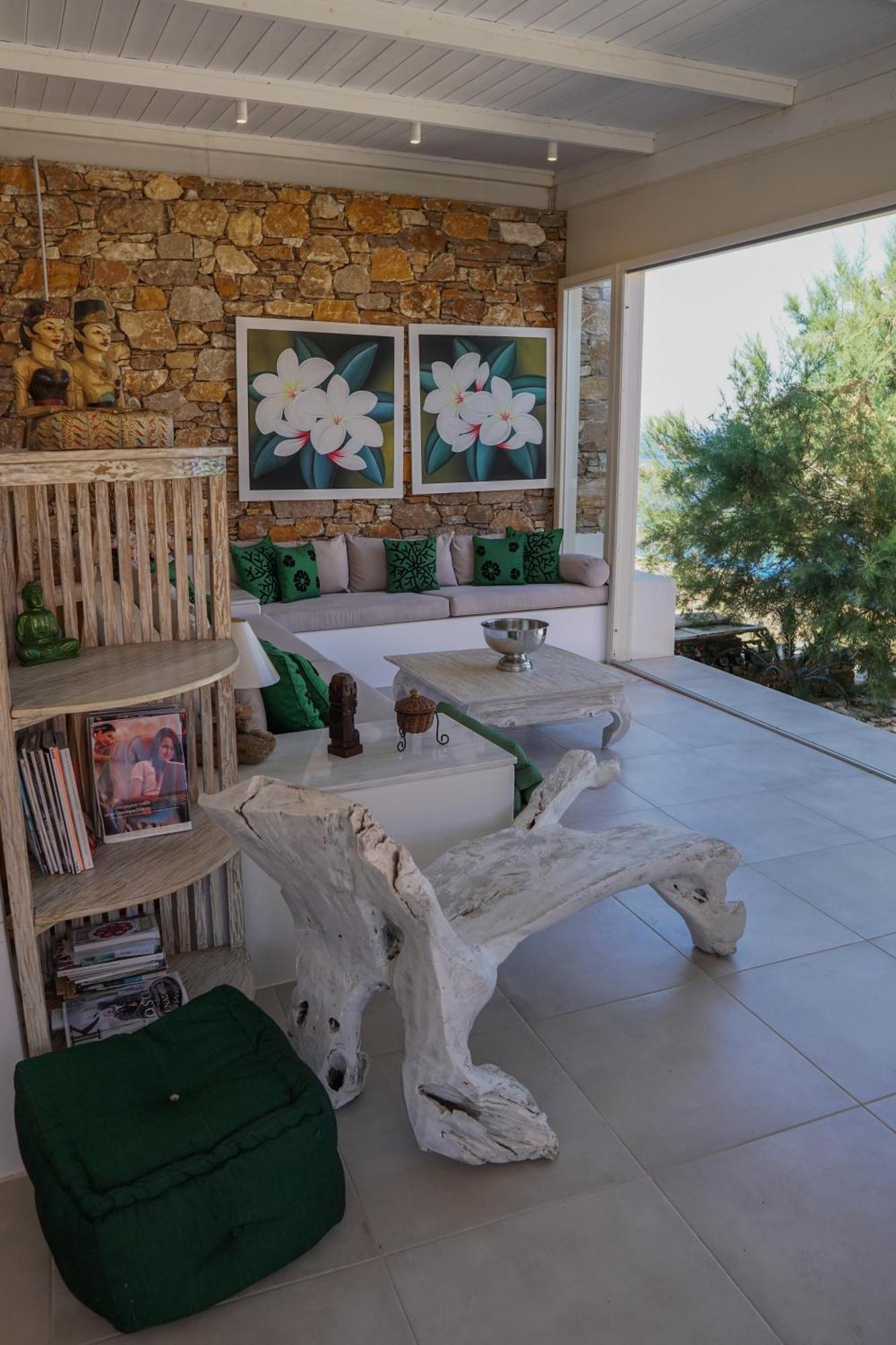 Villa Zen Dans Le Bleu Ermoupoli Dış mekan fotoğraf