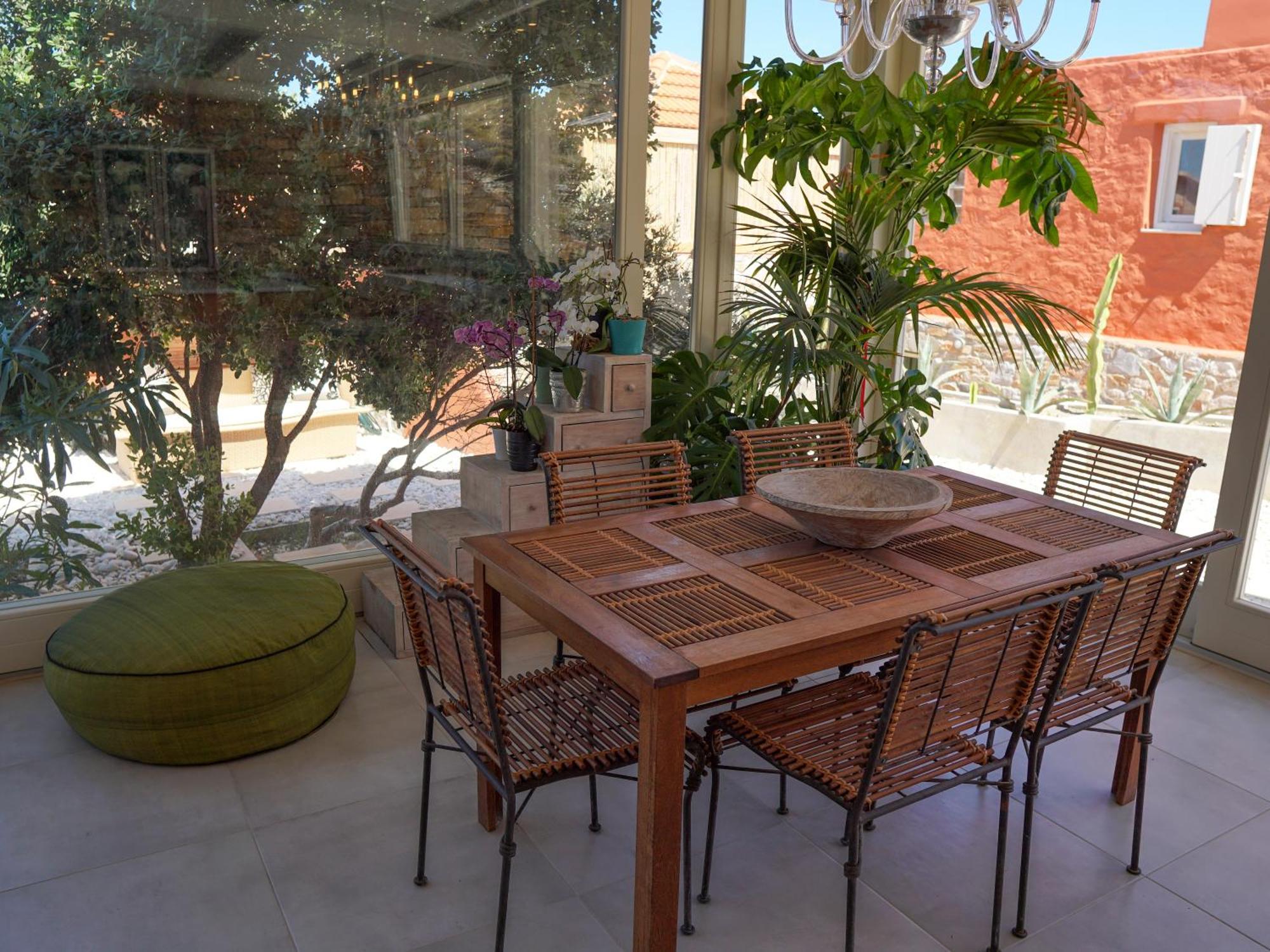 Villa Zen Dans Le Bleu Ermoupoli Dış mekan fotoğraf
