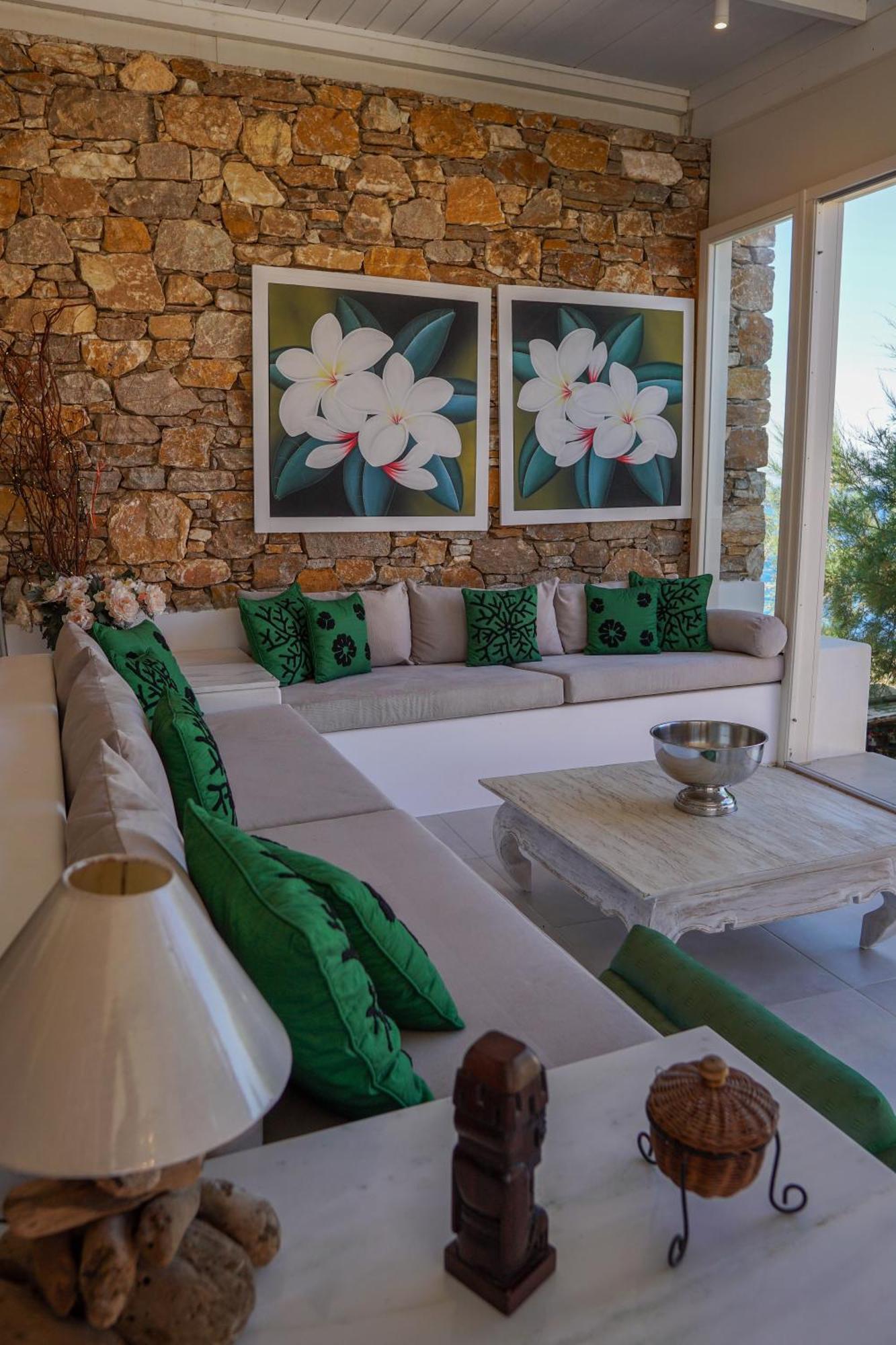 Villa Zen Dans Le Bleu Ermoupoli Dış mekan fotoğraf