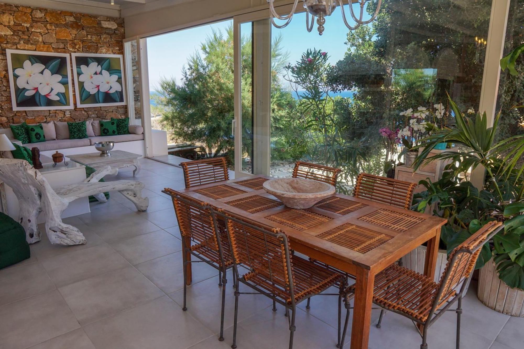 Villa Zen Dans Le Bleu Ermoupoli Dış mekan fotoğraf