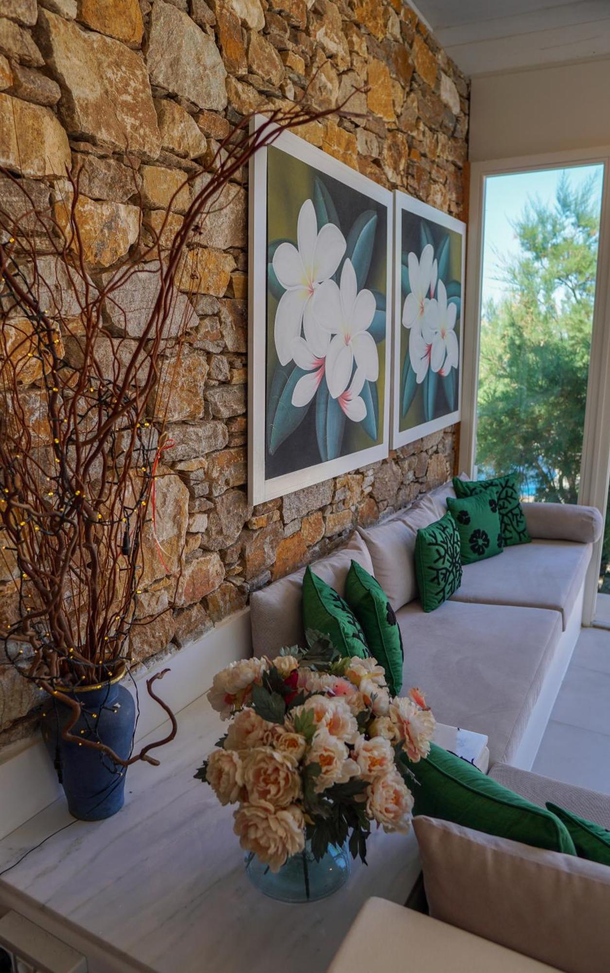 Villa Zen Dans Le Bleu Ermoupoli Dış mekan fotoğraf